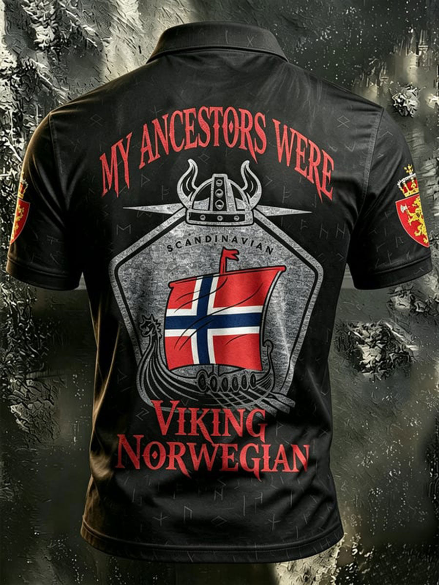 Menns Ro! Ro! Valhalla skjorte