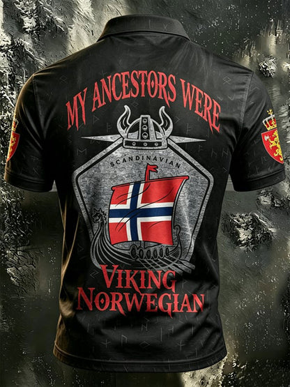 Menns Ro! Ro! Valhalla skjorte