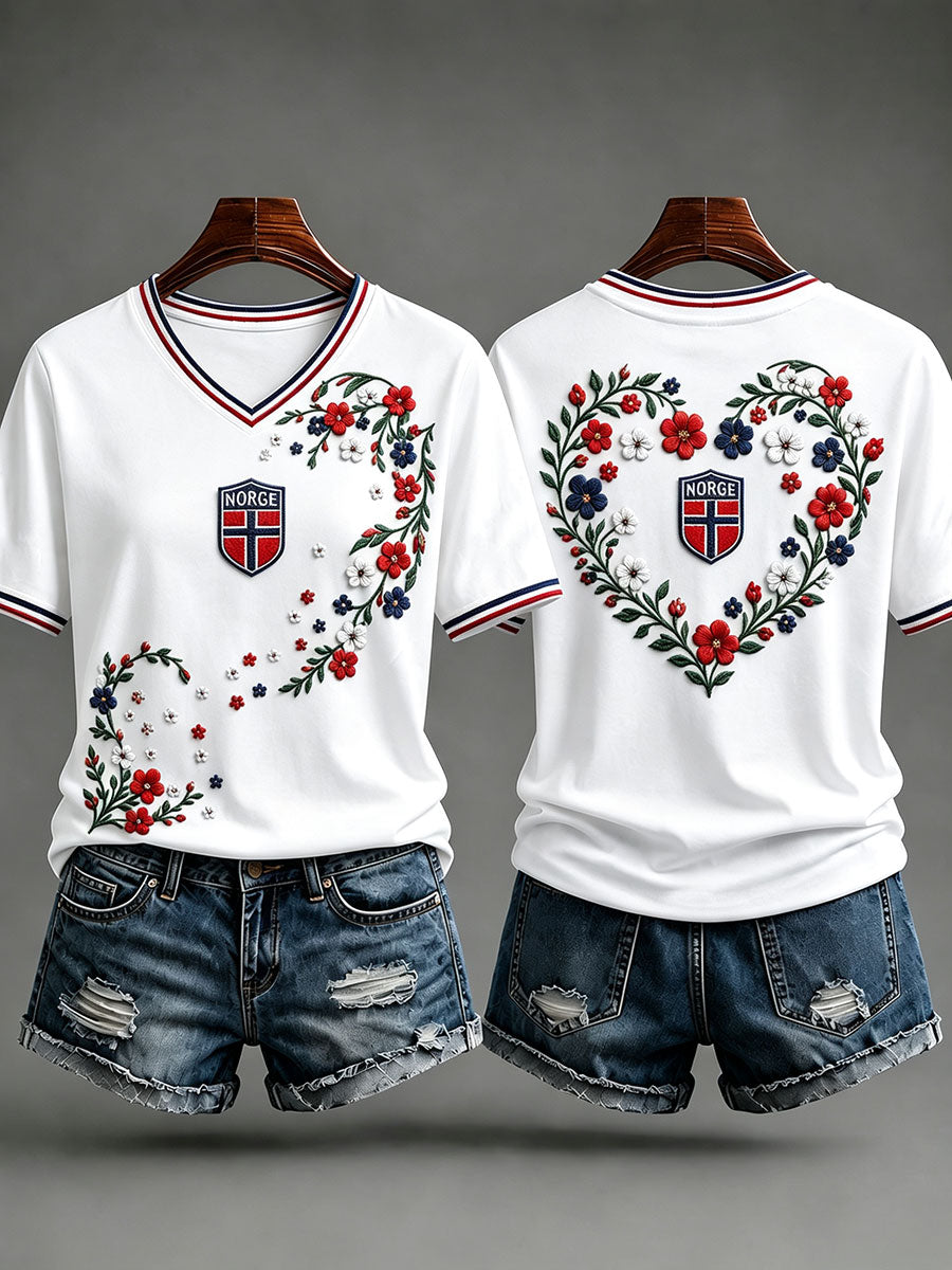 Kvinner-T-shirt