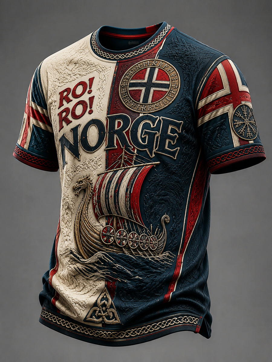 Vintage norsk «Forward» RO! RO! Ukjent T-shirt