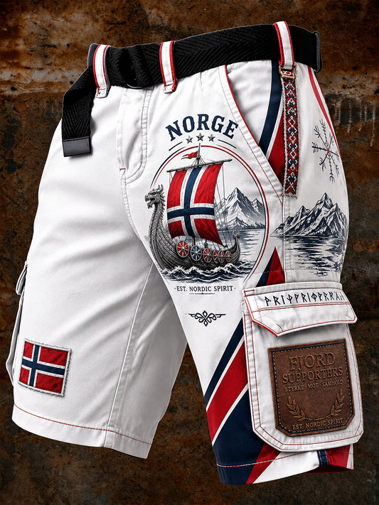 Retro Nordisk viking-stil kunststyr