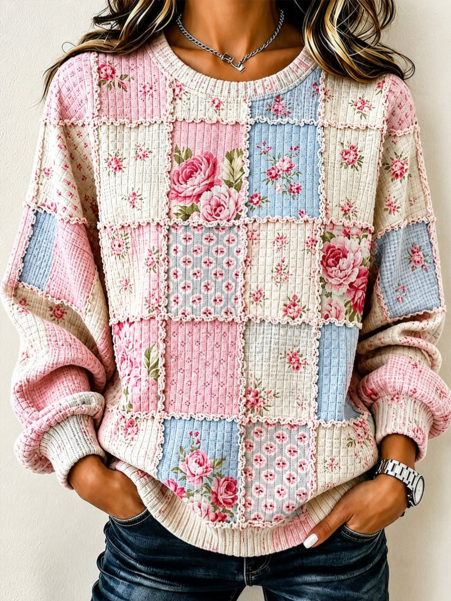 Kvinnors bröstcancer medvetenhet Stöd Sweatshirt