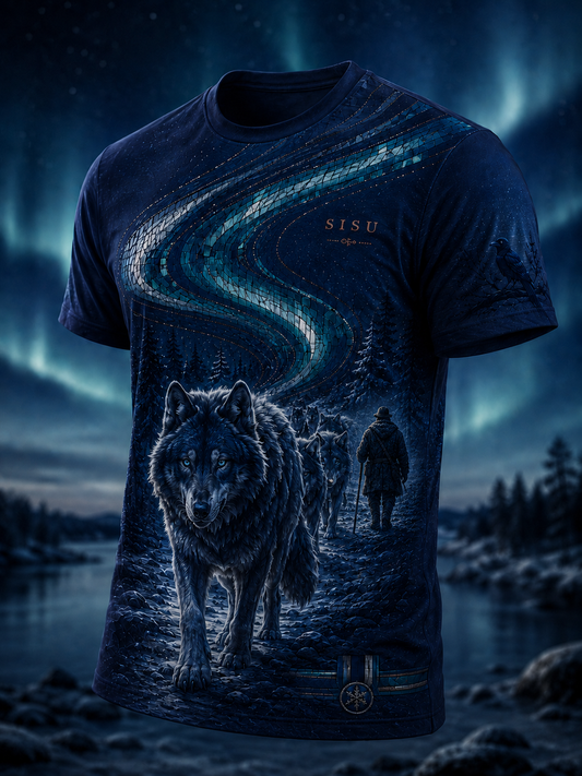 Herr T-shirt Sisu med korta ärmar för veteraner