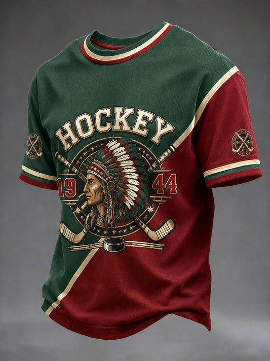 Retro Göteborg Hockey Fan Casual T-shirt