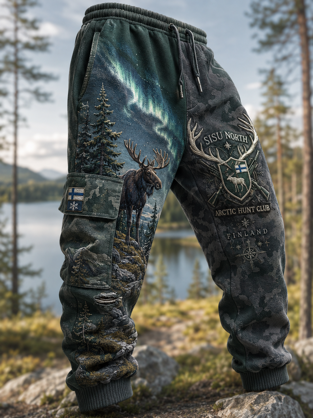 Miesten suomalainen metsästyskausi, rento hupparihousu