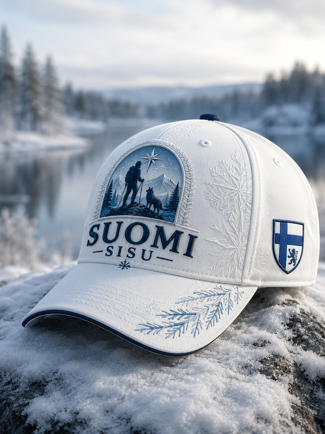 Suomalainen veteraani Sisu unisex-pipo