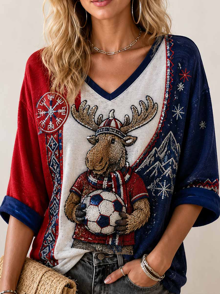 Kvinnerfotball erindring på T-shirt