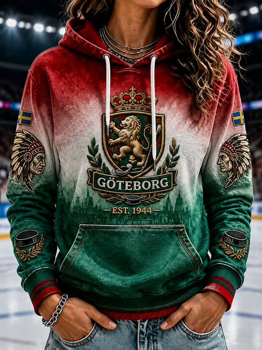 Dammuddningströja i retrostil från Göteborg Hockey Classic