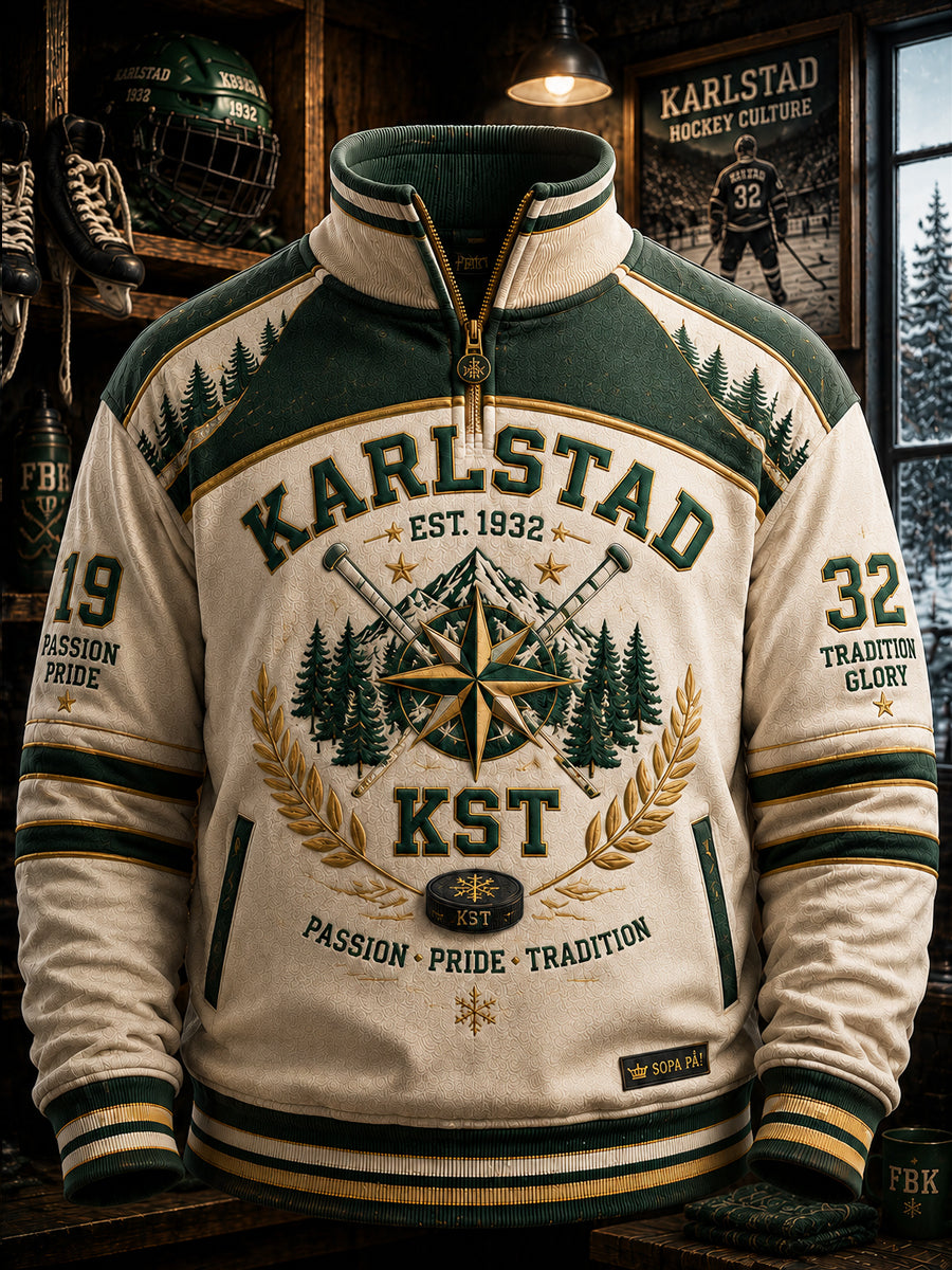Karlstad Champions 1932 Hockey-keps med dragkedja