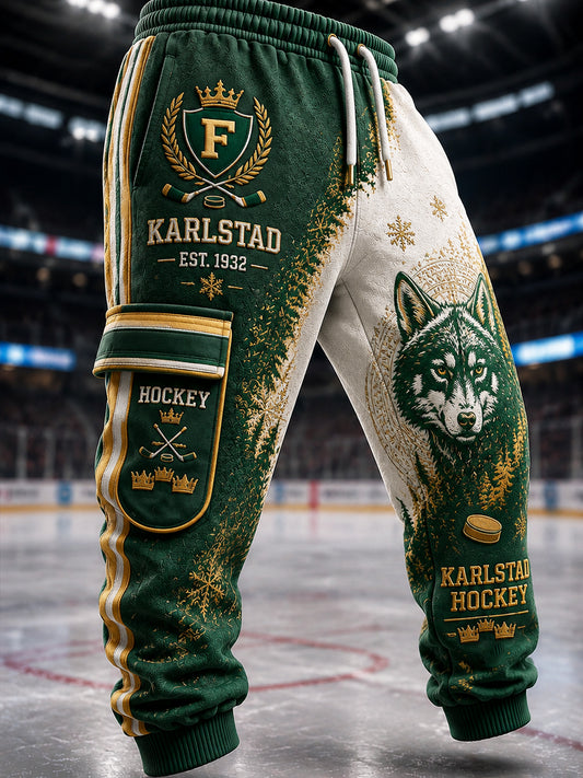 Karlstad Gröna & Vita Hockeyarv Fritidshuskor