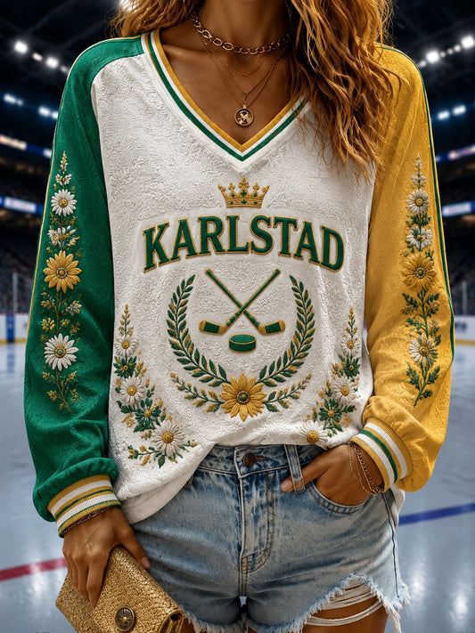 Stort hjärta · Karlstad V-ringad topp
