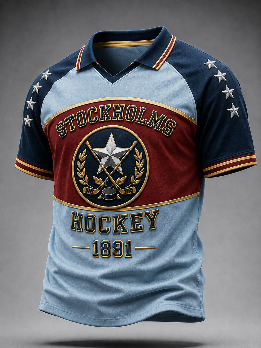 Herrarnas Djurgården Hockey-minnes-T-shirt