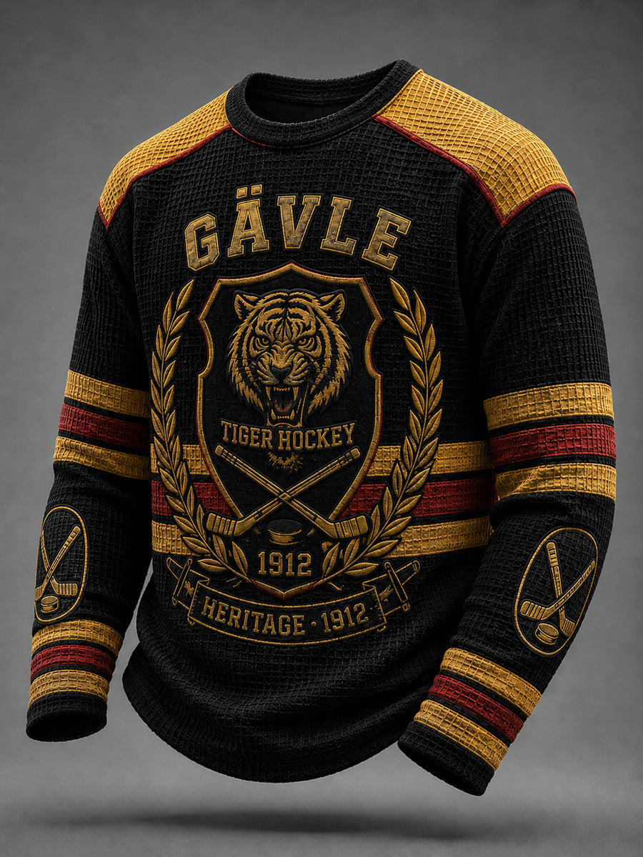 Gävle Tiger Ice Club Våffelstickad T-shirt