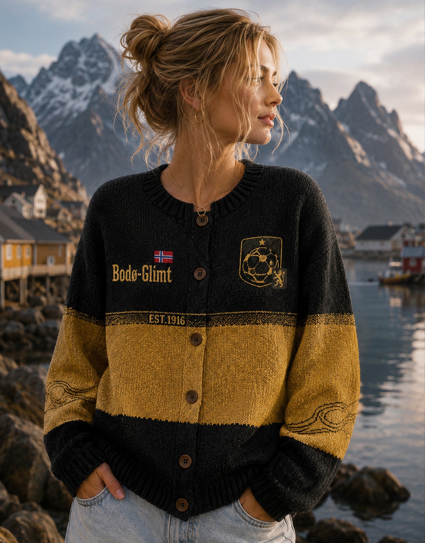 Kvinnerfotball Bodø/Glimt sweater Cardigan