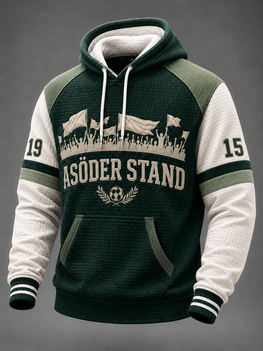 Grönvitt Heritage Fotbollsklubb Hoodie
