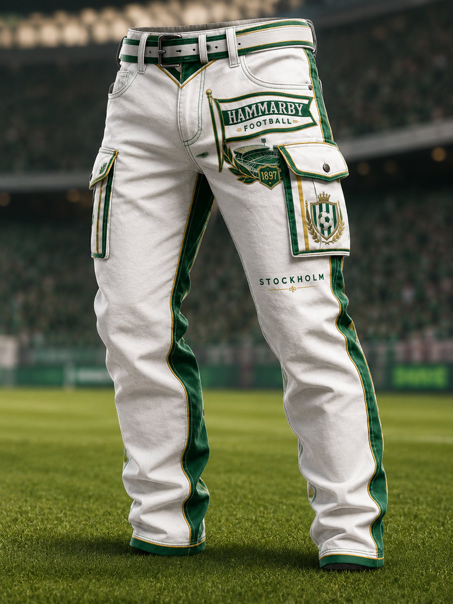 Hammarby Green & White 1915 Fotboll arbete byxor