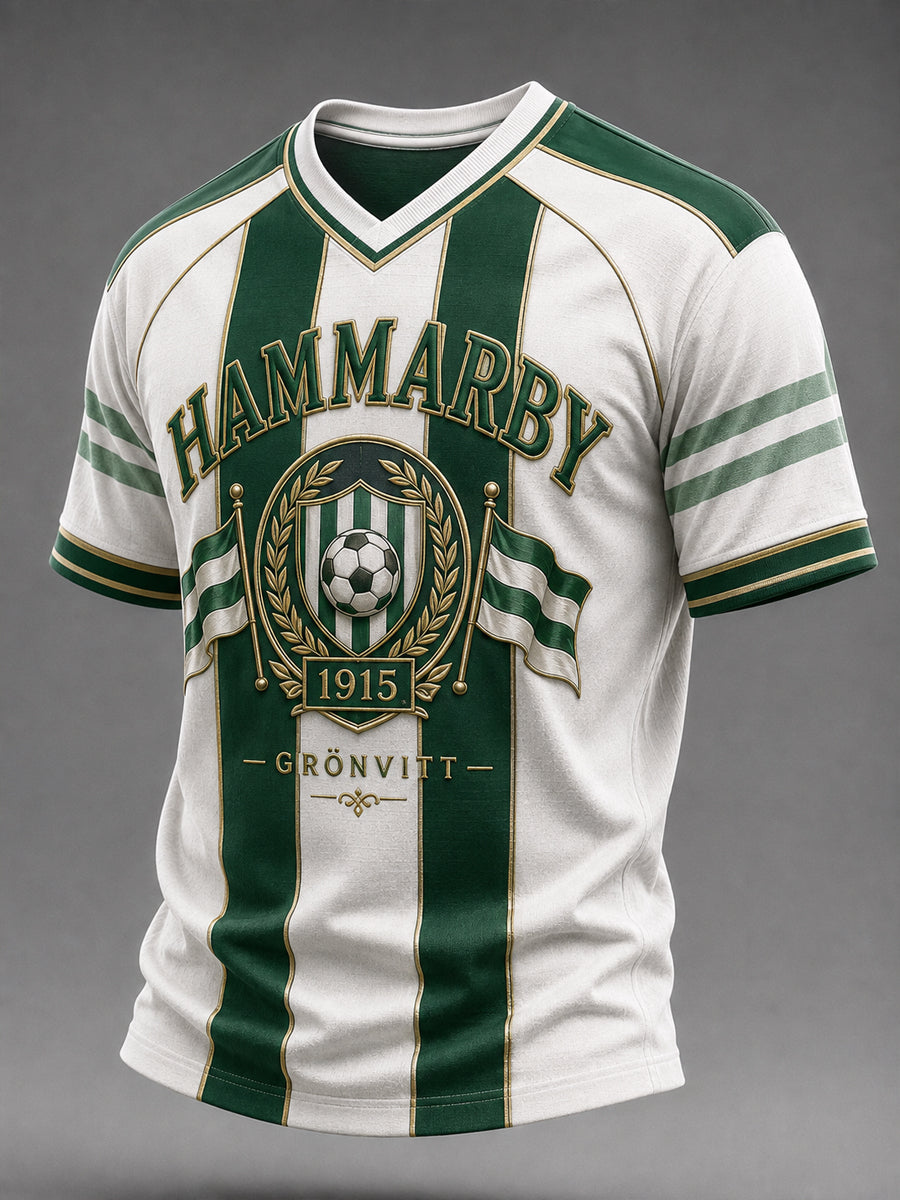 Grönvitt 1915 Hemma Fotbollströja
