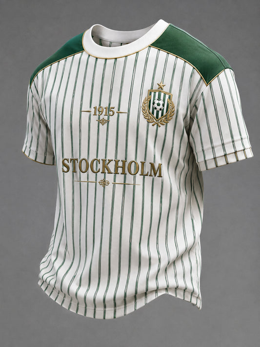 Grönvitt arv fotbollsklubb T-shirt