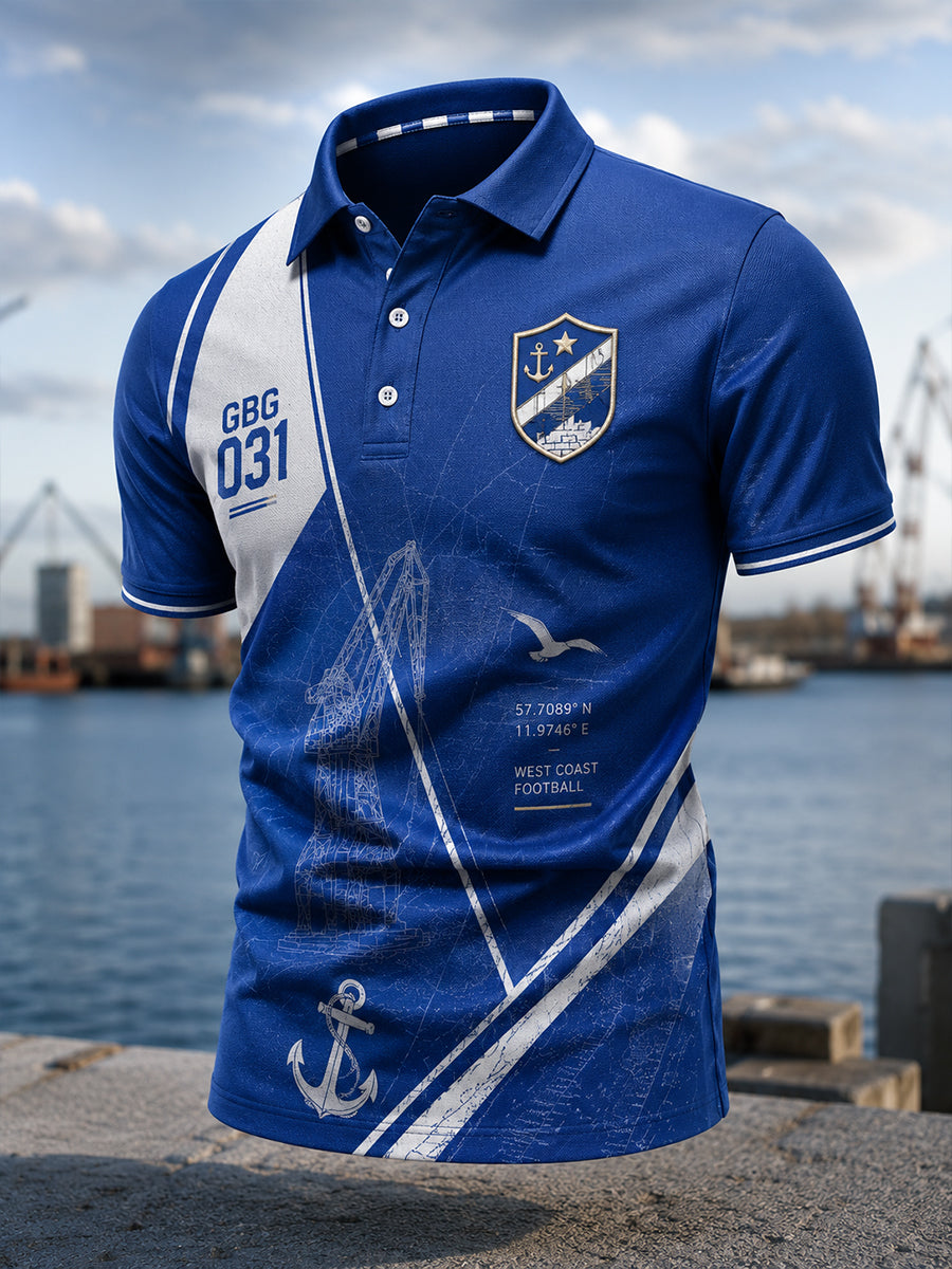 Herrarnas svenska fotbollströja IFK Göteborg Fans älskare kortärmad t-shirt