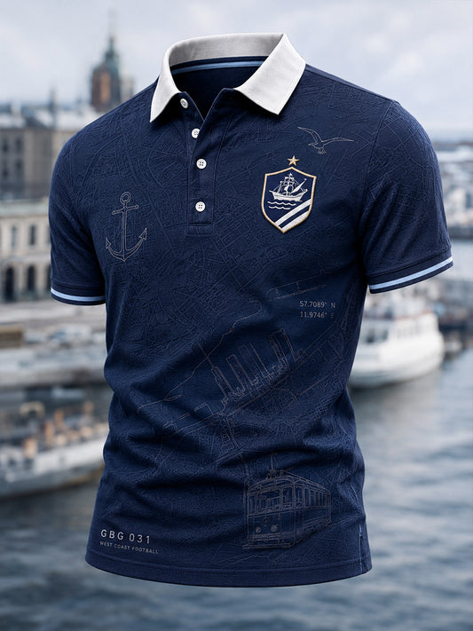 Herrarnas svenska fotbollströja IFK Göteborg Fans älskare kortärmad t-shirt