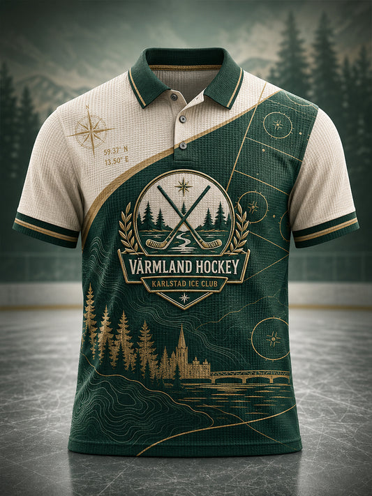 Herrarnas svenska ishockeytröja – Färjestad BK-fans och älskare – kortärmad t-shirt