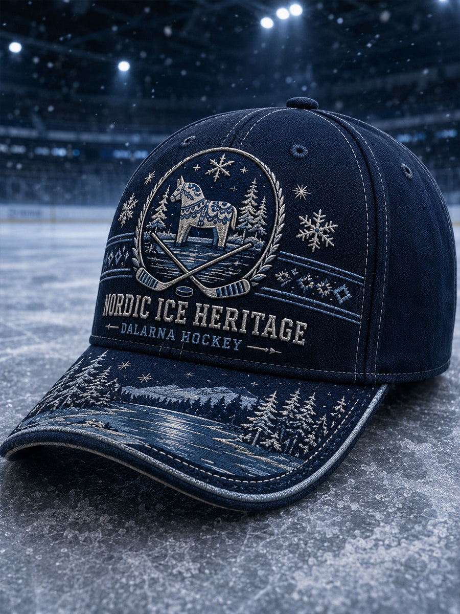 Unisex Svensk Ishockey Leksands IF Fans Älskare Mössa