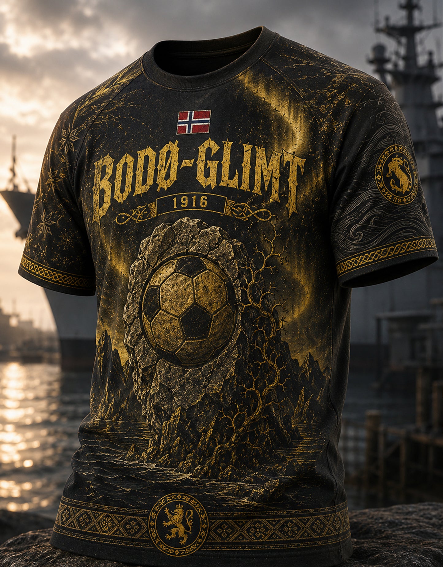 Norges fotball Bodø/Glimt T-shirt for herrer