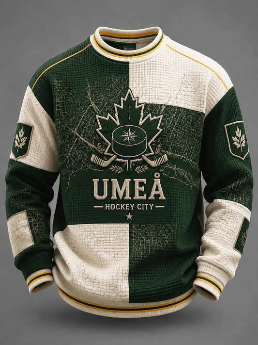 Umeå Hockey City IF Björklöven heritage Våffle-Weave Sweatshirt