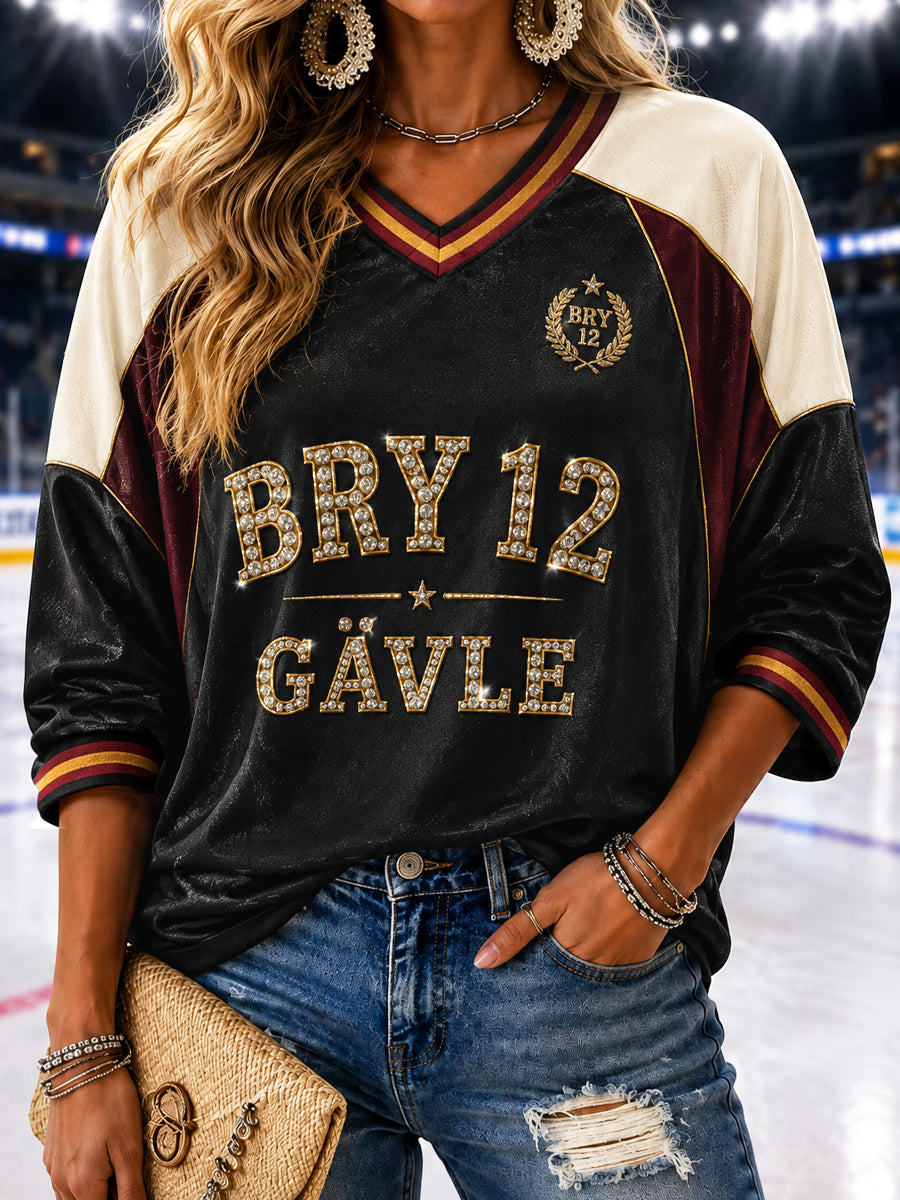 Kvinnor Brynäs Gävle 1912 Heritage Hockey Topp