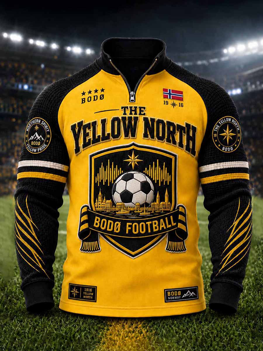 Menns Bodø Glimt fotballlag trykt trykt trykkløp