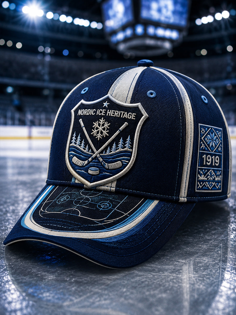 Unisex Svensk Ishockey Leksands IF Fans Älskare Mössa