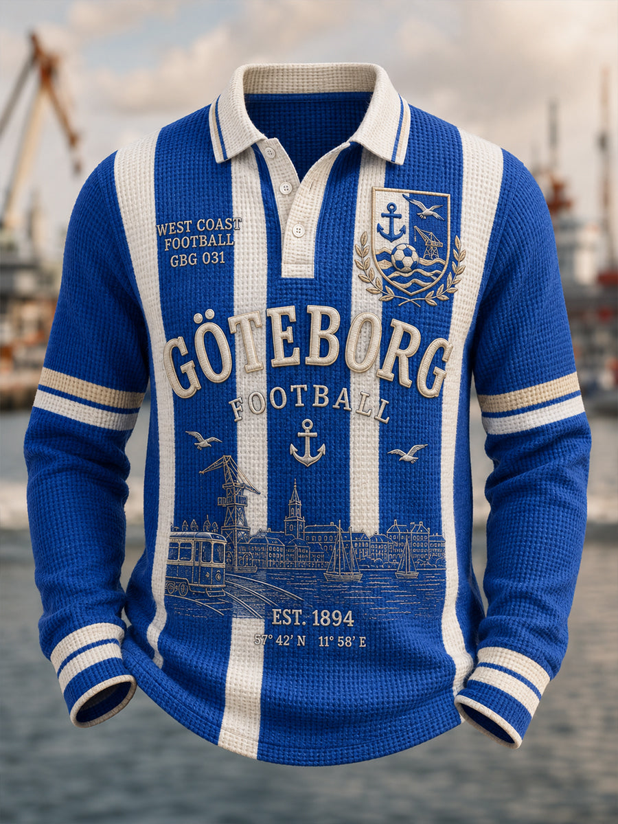 Herrarnas Svenska Fotboll IFK Göteborg Entusiaster Långärmad Tröja