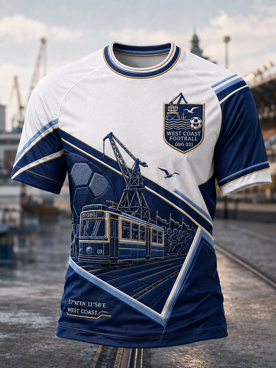 Herrarnas svenska fotbollströja IFK Göteborg Lovers med korta ärmar