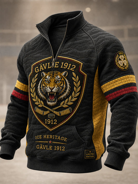 Mäns Brynäs IF halv-Zip-stand Sweatshirt