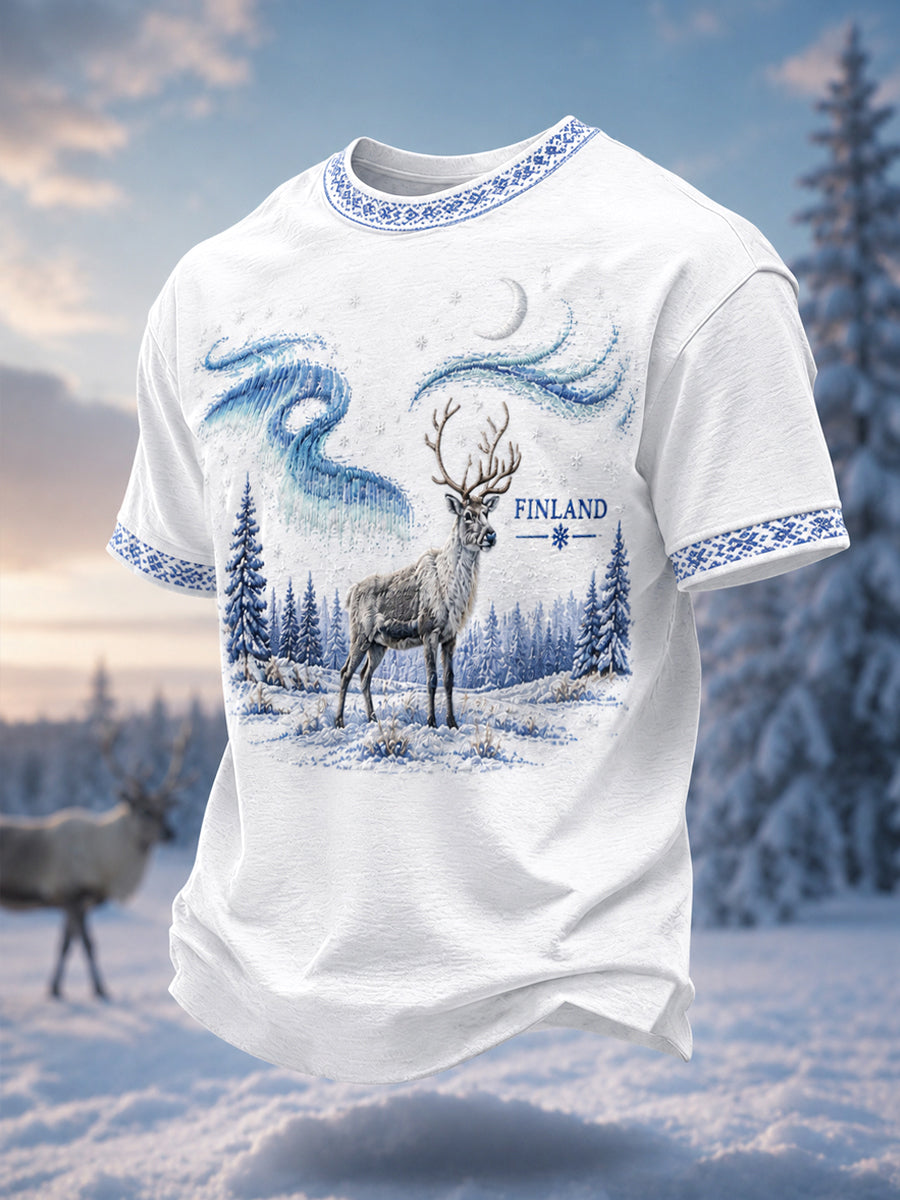 Herrens nordiska renarv Skriv ut Casual Tee