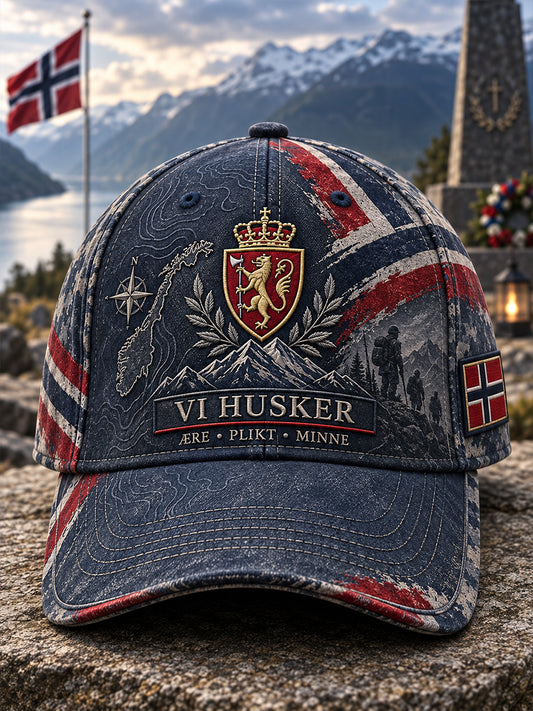 Unisex norske militærhatt