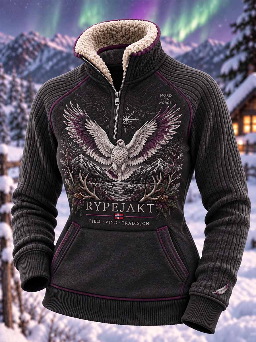Kvinner jakt sesong Rype Print Sweatshirt