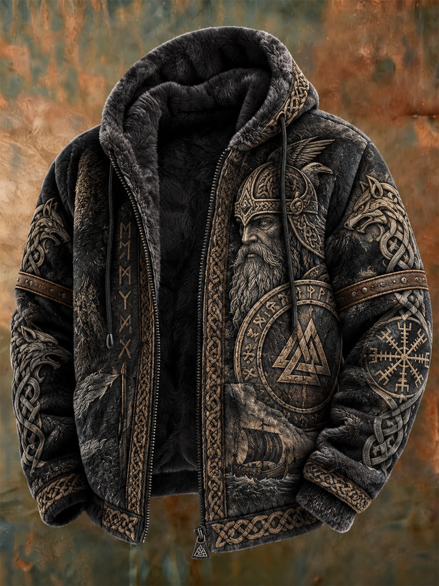 Herrens vikingaflanellrocka