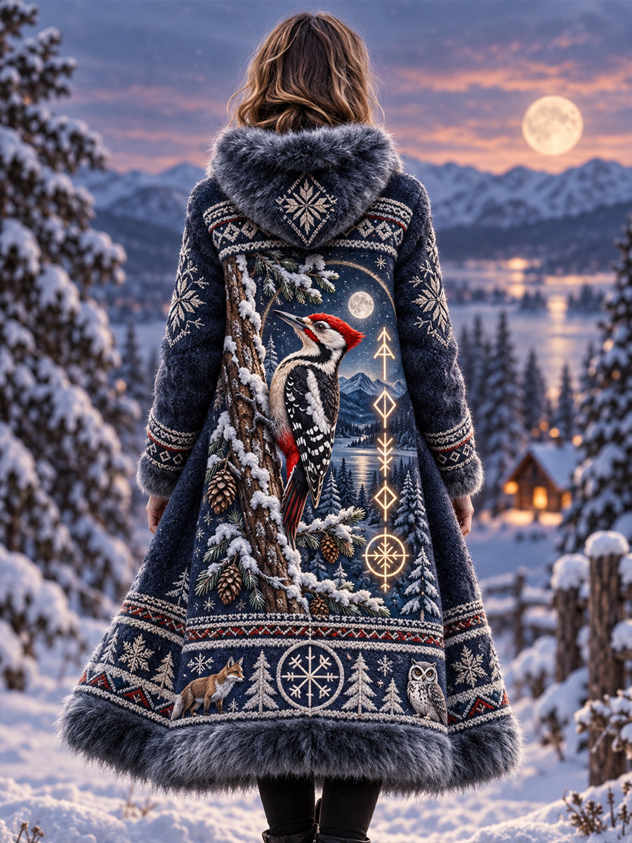 Kvinnordisk djur Flannel Jacka