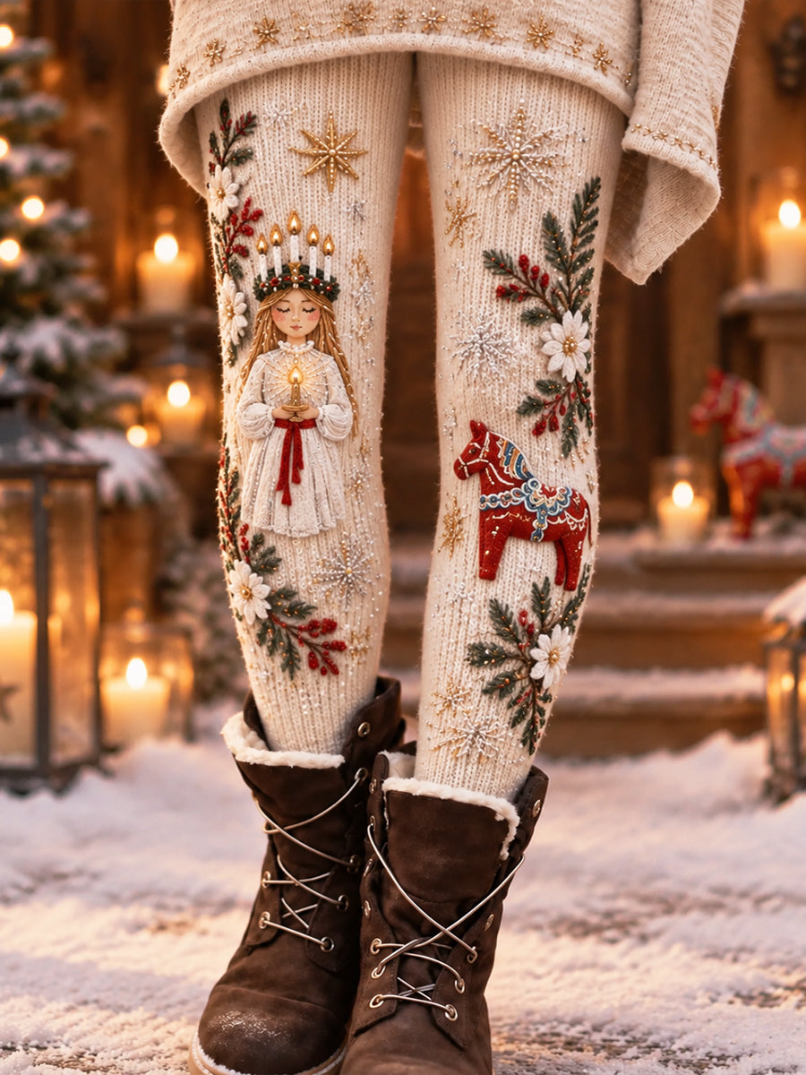Lucia Vinterljus Damvinterleggings