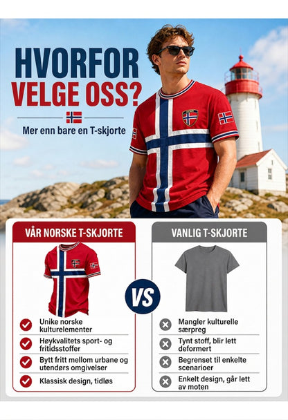 Herrens Norge T-skjorte
