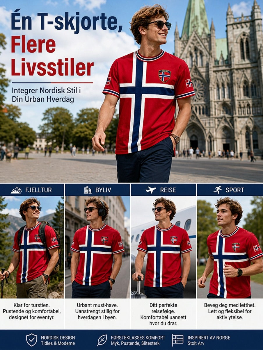 Herrens Norge T-skjorte