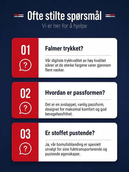 Herrens Norge T-skjorte